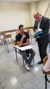 بازدید مسئولان نظارت و ارزیابی و تضمین کیفیت دانشگاه ملی مهارت از روند برگزاری امتحانی پایان ترم تحصیلی ۰۳۲ دانشکده شهید شمسی پور 18