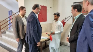 حضور دکتر قادری معاون اداری، مالی و مدیریت منابع دانشگاه ملی مهارت در مراسم آغاز سال تحصیلی 1405-1404 دانشکده شهید شمسی‌پور 9